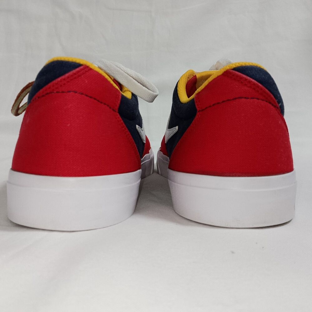 Nike SB Charge Mens Size 13 Canvas Sneakers Red Blue CD6279-600 - Picture 4 of 9